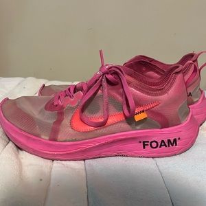 Off white Nike fly size 8